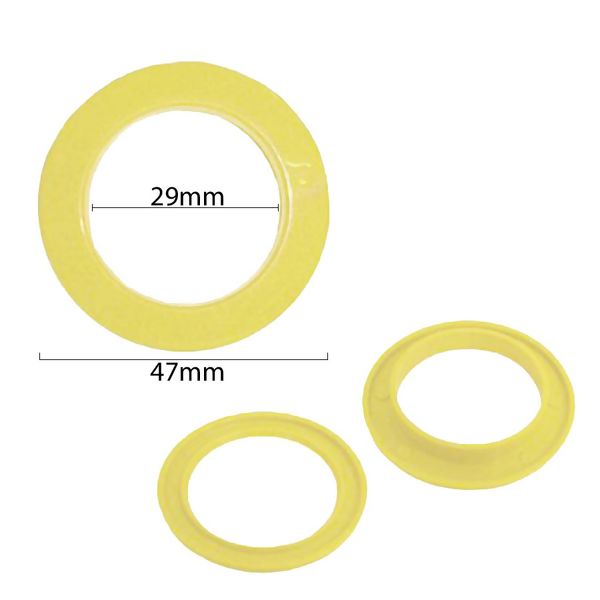 Ilhós Para cortina Redondo 30mm com 25 Pares 9071/30 Marfim